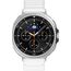 Galaxy Watch 8 Classic | 46 мм | Black | Fabric/White | M/L, Тип ремешка : Fabric, Размер корпуса : 46 мм, Цвет: Black, Цвет ремешка: White, Размер ремешка : M/L, Подключение часов : Bluetooth / Wi-Fi, изображение 3